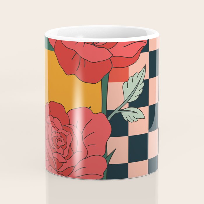 Red Roses Coffee Mug Gallery Image 4