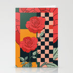 Red Roses Stationery Card Gallery Image 2