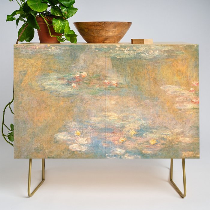 Water Lilies Claude Monet 1908 Credenza Gallery Image 1