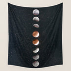 Phases of the Moon II Wall Tapestry Gallery Image 4