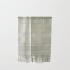 Green Lines Minimalist Modern Neutral Art Wall Hanging Gallery Image 1