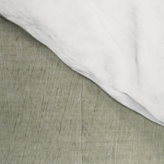 Green Lines Minimalist Modern Neutral Art Comforter Gallery Image 4
