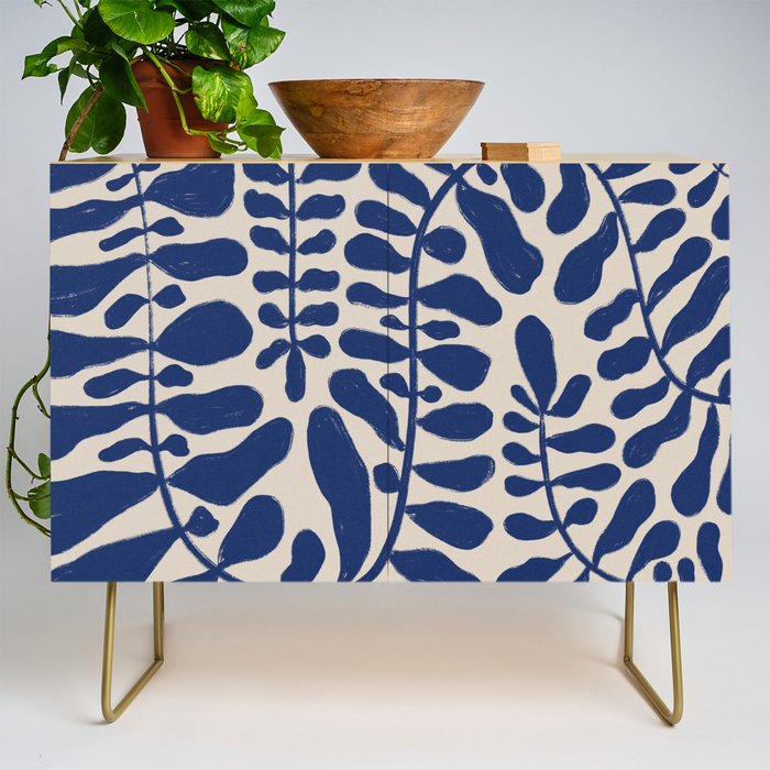 One Hundred-Leaved Plant #7 Credenza Gallery Image 1