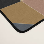 Kaleidoscope Tile Pattern I Bold Neutral Earthy Desk Mat Gallery Image 4
