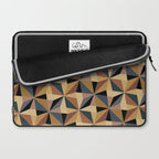 Kaleidoscope Tile Pattern I Bold Neutral Earthy Laptop Sleeve Gallery Image 2