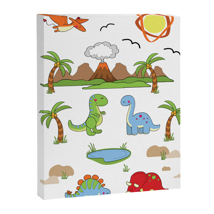 Dinosaur Canvas Print Gallery Image 1