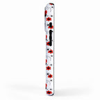 Red Ladybug Floral Pattern iPhone Case Gallery Image 2