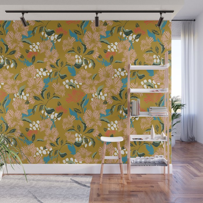 Flowering sweet bloom 02 Wall Mural Gallery Image 1