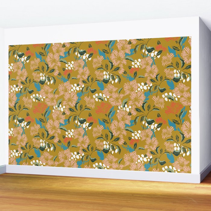 Flowering sweet bloom 02 Wall Mural Gallery Image 2
