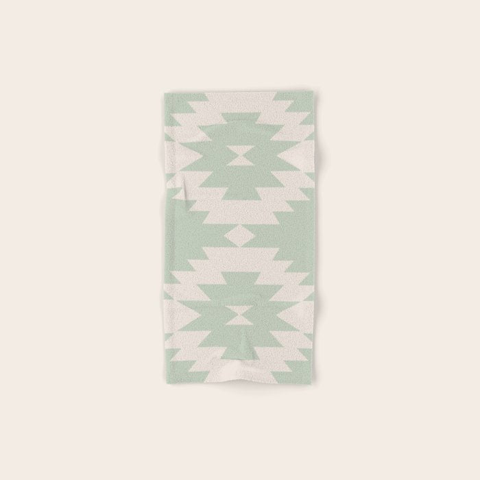 Southwestern Minimalism - Neutral Sage Green Towels Gallery Image 1