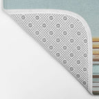 Surf Van II - Vintage Coastal Adventure Print Bath Mat Gallery Image 2