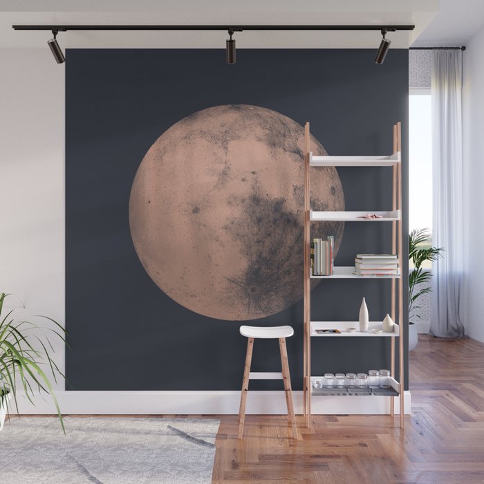 Red Moon Wall Mural Gallery Image 1