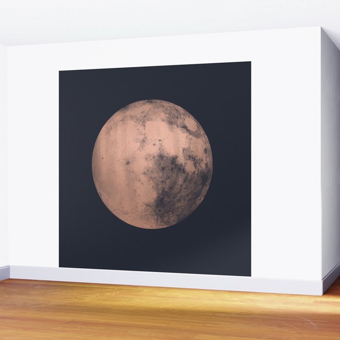 Red Moon Wall Mural Gallery Image 2