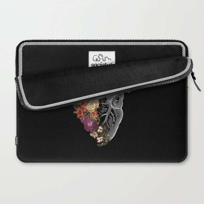 Flower Heart Spring Laptop Sleeve Gallery Image 2