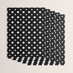 Polka-dot Black And White Wrapping Paper Gallery Image 3