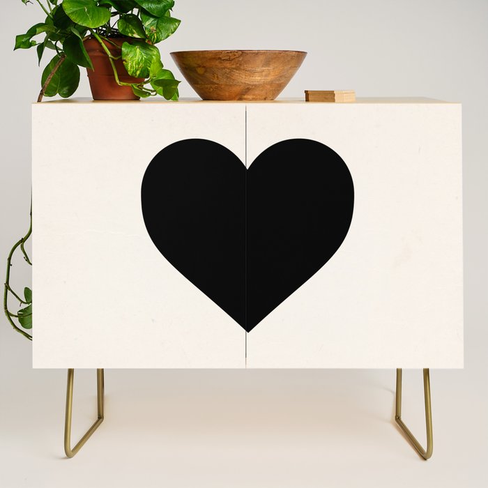 Black Heart Credenza Gallery Image 1