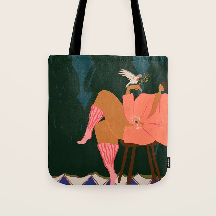 A Lil Birdy Told Me Tote Bag Gallery Image 1