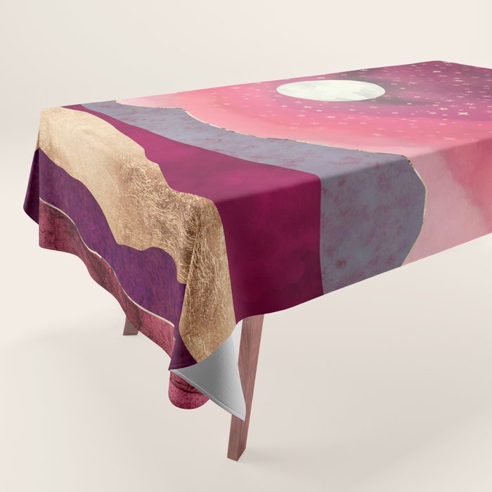 Scarlet Night Tablecloth Gallery Image 1