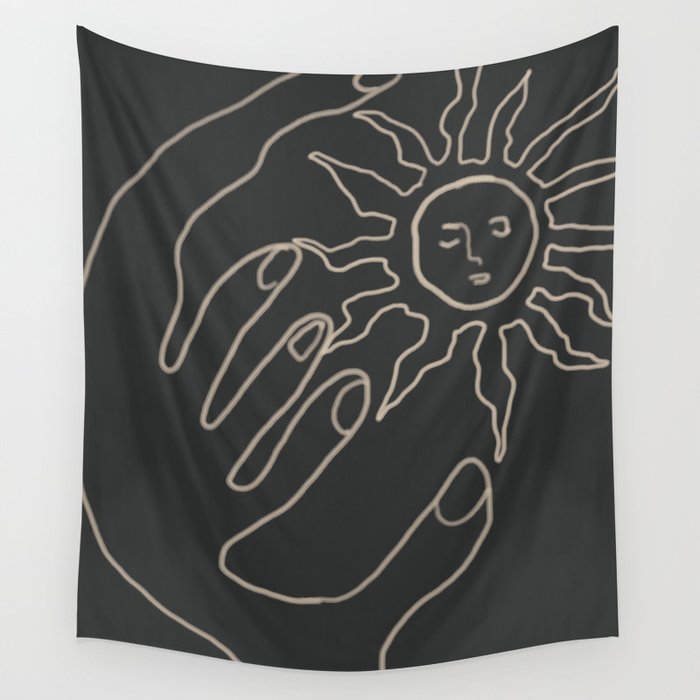 Shadow 1 Wall Tapestry Gallery Image 1