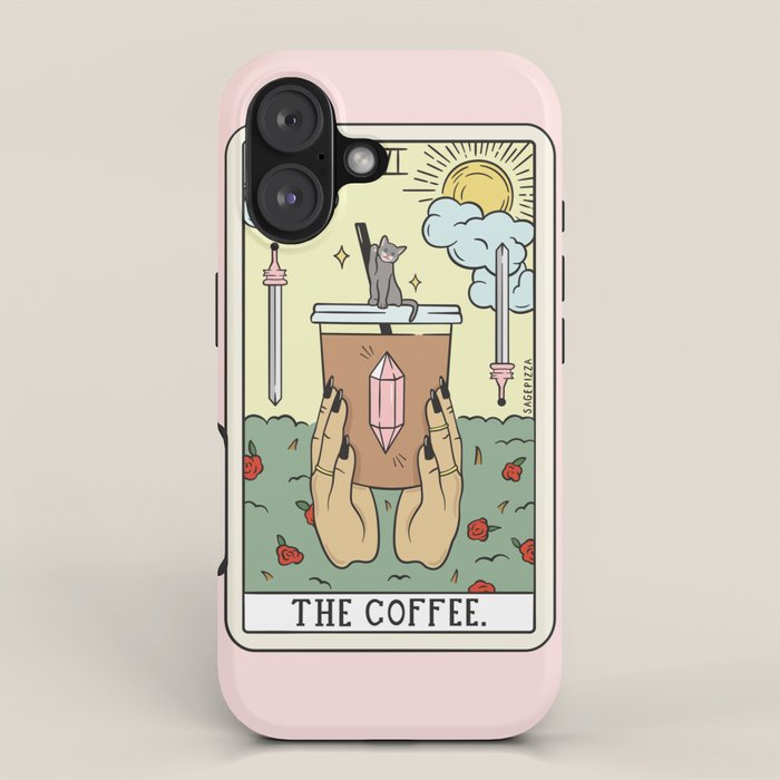 COFFEE READING UPDATED (LIGHT) iPhone Case Gallery Image 1