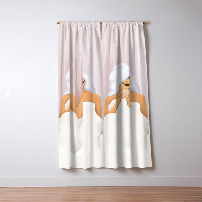 Morning with a friend Window Curtain Gallery Image 3