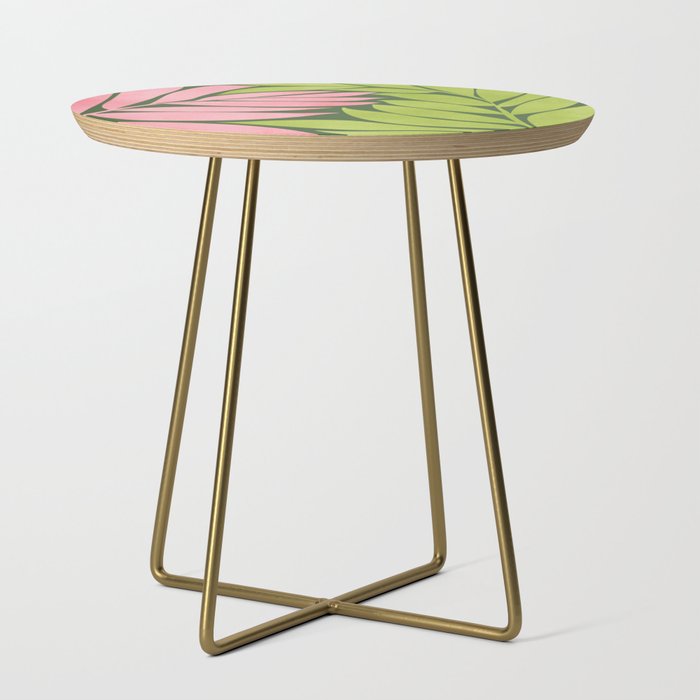 Spring Flora / Pink and Green Palette Side Table Gallery Image 1