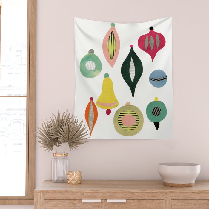 Christmas II Wall Tapestry Gallery Image 2