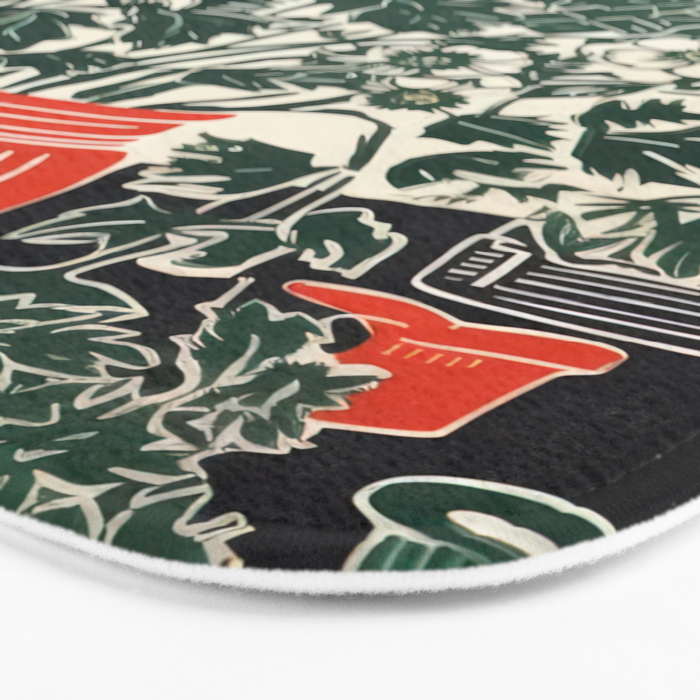 The Greenhouse Potted Garden Bath Mat Gallery Image 3