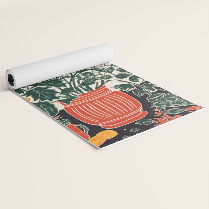 The Greenhouse Potted Garden Yoga Mat Gallery Image 2