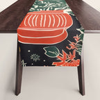 The Greenhouse Potted Garden Table Runner Gallery Image 1