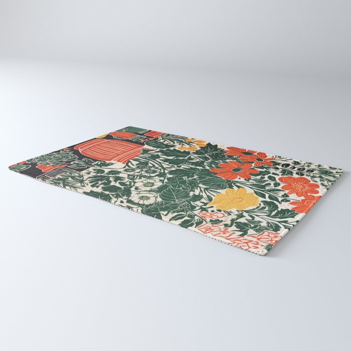 The Greenhouse Potted Garden Rug Gallery Image 3