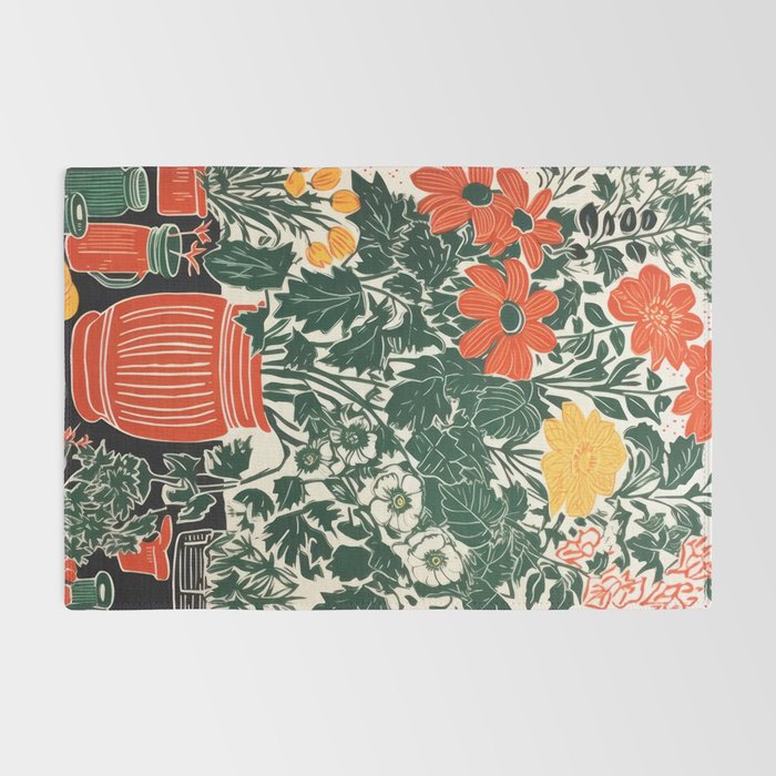 The Greenhouse Potted Garden Rug Gallery Image 2