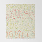 lines I Throw Blanket Gallery Image 2