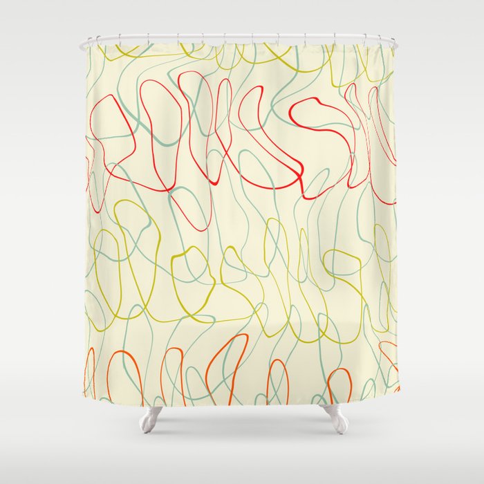 lines I Shower Curtain Gallery Image 1