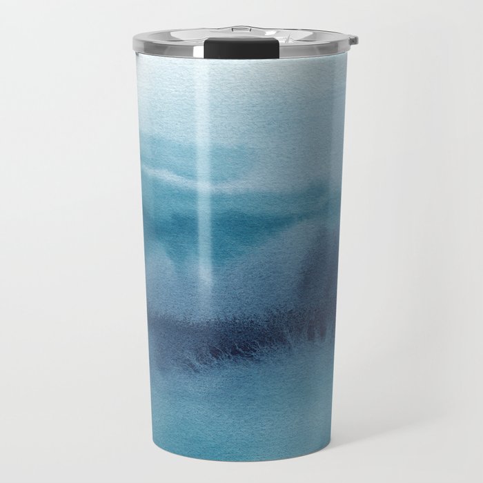 Abstract Landscape Painting Travel Mug Gallery Image 1