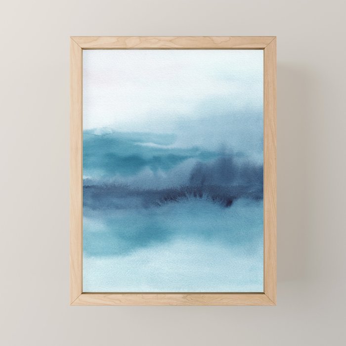 Abstract Landscape Painting Mini Art Print Gallery Image 1
