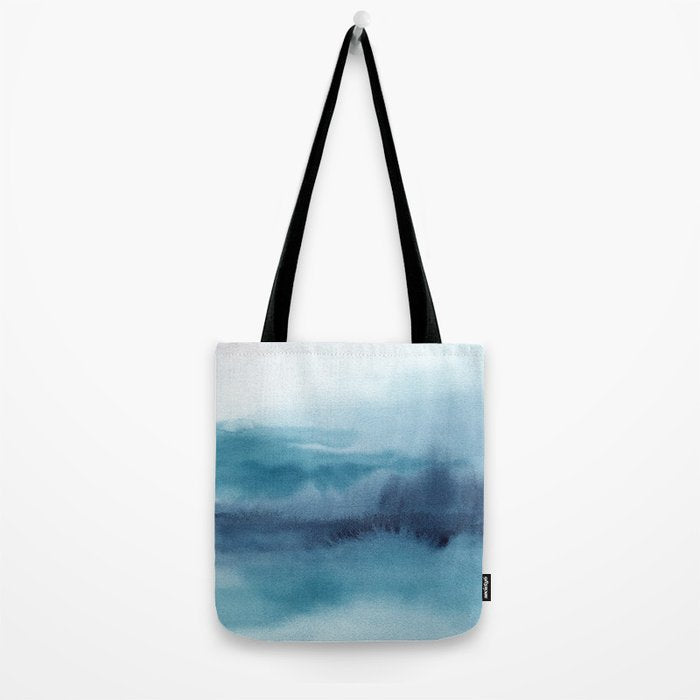 Abstract Landscape Painting Tote Bag Gallery Image 2