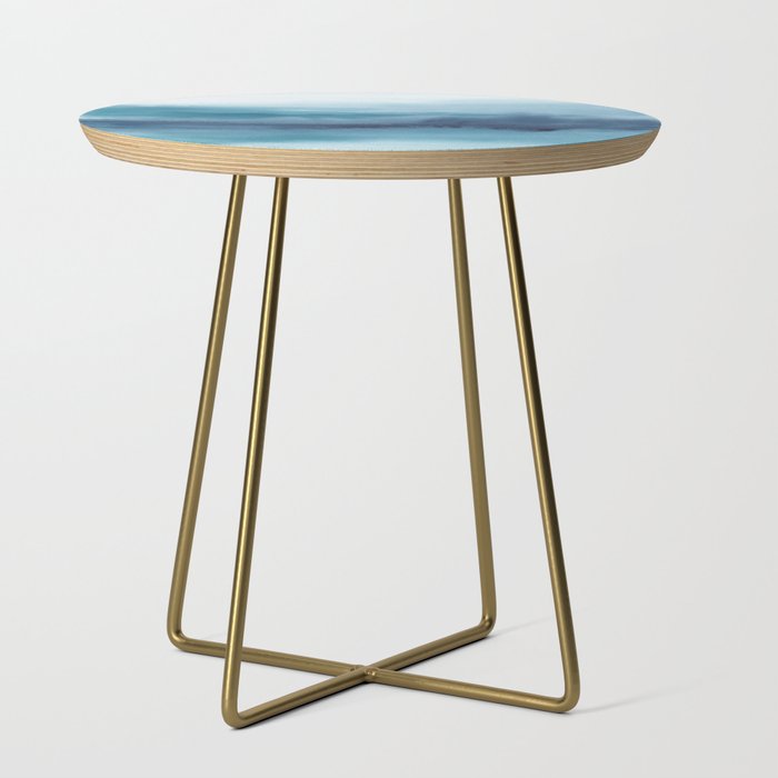 Abstract Landscape Painting Side Table Gallery Image 1