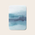 Abstract Landscape Painting Bath Mat Gallery Image 1