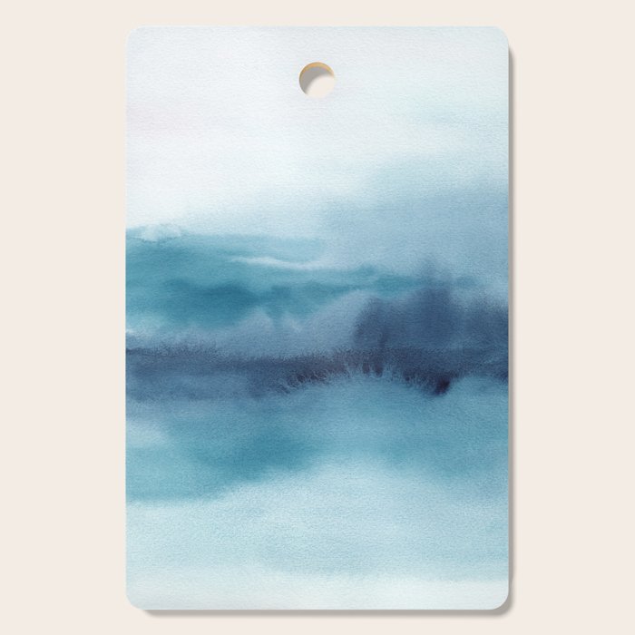 Abstract Landscape Painting Cutting Board Gallery Image 1