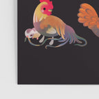 Chicken and Chick - dark Poster Gallery Image 3