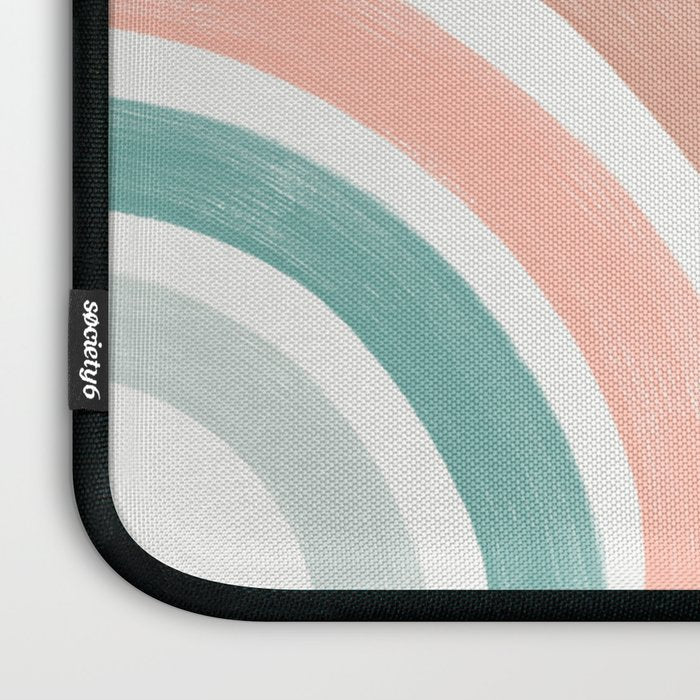 Double Retro Rainbows Laptop Sleeve Gallery Image 3