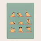 Pug Yoga Notebook Gallery Image 4