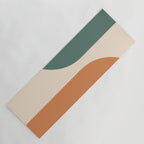 Modern Minimal Arch Abstract LXXXIX Yoga Mat Gallery Image 1