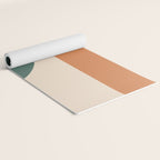 Modern Minimal Arch Abstract LXXXIX Yoga Mat Gallery Image 2