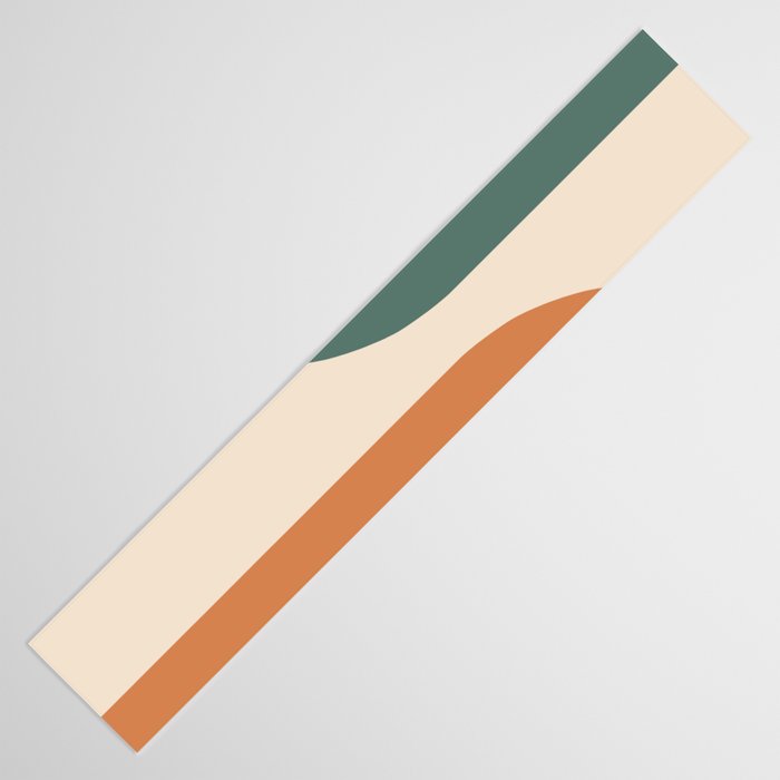 Modern Minimal Arch Abstract LXXXIX Table Runner Gallery Image 3