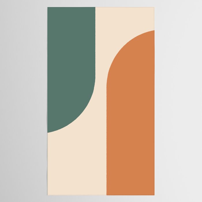 Modern Minimal Arch Abstract LXXXIX Tablecloth Gallery Image 2