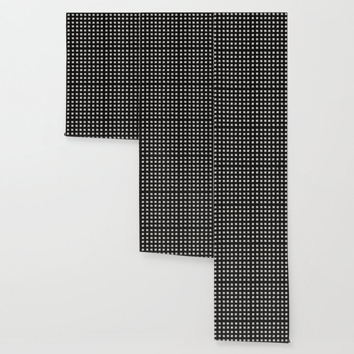 X Grid - White on Black Wallpaper Gallery Image 3