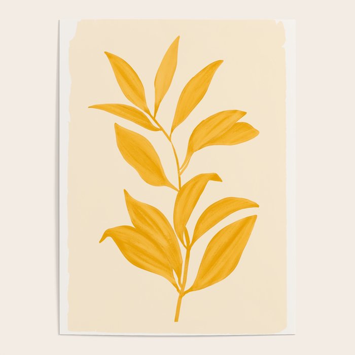 Abstract Art /Minimal Plant 80 Poster Gallery Image 1