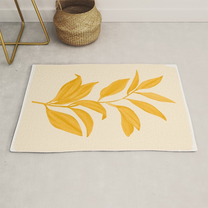 Abstract Art /Minimal Plant 80 Rug Gallery Image 1